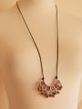 thumb Ethnic Style Fan Shaped Necklace 1