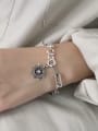 thumb 925 Sterling Silver With Antique Silver Plated  Chain Bracelets 1