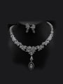 thumb 2018 Wedding Party Luxury Two Pieces Jewelry Set 0