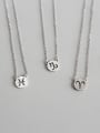 thumb 925 Sterling Silver With Platinum Plated Classic Constellation Necklaces 0