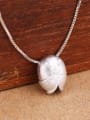thumb Simple Personalized Fish Silver Necklace 3