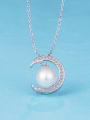 thumb Moon Pearl Necklace 0