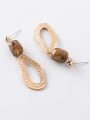 thumb Alloy With Gold Plated Vintage Geometric Drop Earrings 2
