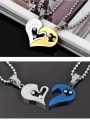 thumb Lovers Heart-shaped Necklace Set 2