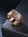 thumb Delicate Double Color Geometric Shaped Ring 2