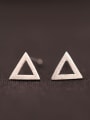 thumb Drawing Triangle Simple Stud Earrings 0