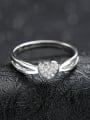 thumb Micro Pave Zircon Temperament Opening Ring 2