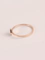 thumb Rose Gold Plated Simple Ring 2