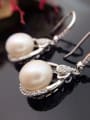 thumb 2018 Fashion Freshwater Pearl Water Drop shaped hook earring 2