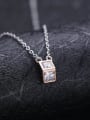 thumb Naughty Square Rose Gold Plated Necklace 2