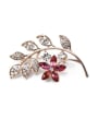 thumb 2018 Leaf-shaped Crystals Brooch 4