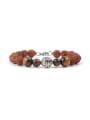 thumb Wooden Alloy Beads Hot Selling Bracelet 0