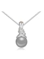 thumb Chanz using austrian elements in Austria pearl necklace Venus love clavicle Pendant Chain 0