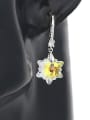 thumb Fashion Flowery Austria Crystal Earrings 1