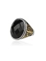 thumb Retro style Oval Stones Alloy Ring 0