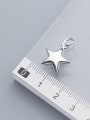 thumb 925 Sterling Silver With Silver Plated Simplistic Pentagram Charms 2