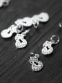 thumb 925 Sterling Silver With Silver Plated Cute Irregular Charms 0