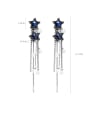 thumb Alloy With Gun Plated Vintage Artificial Pearl Tassel Earrings 3
