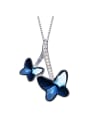 thumb Butterfly-shaped S925 Silver Necklace 0