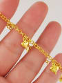 thumb Fashionable 24K Gold Plated Heart Shaped Copper Bracelet 2