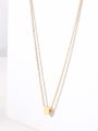 thumb Stainless Steel Minimalist Style Classic Love Necklace 4