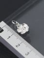 thumb 925 Sterling Silver With Silver Plated Cute Flower Charms 2