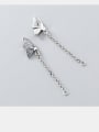 thumb Thai Silver With Silver Plated Vintage Bowknot Earrings 1