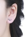 thumb Women 925 Silver Leaf-shaped cuff earring 1