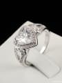 thumb Western Style Heart-shape Wedding Accessories Ring 1