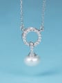 thumb 2018 925 Silver Pearl Necklace 0