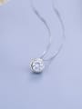 thumb Round Zircon Pendant 0