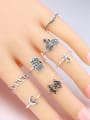 thumb Retro style Personalized Alloy Ring Set 2