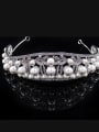 thumb Artificial Pearls Zircons Shining Noble Hair Accessories 0
