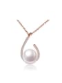 thumb 2018 2018 Fashion Freshwater Pearl Water Drop shaped Necklace 0