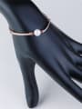 thumb Fashion Rose Gold Plated Artificial Pearl Bracelet 2