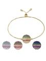 thumb Colorful Round Shaped Accessories Adjustable Women Bracelet 1