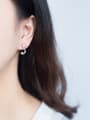 thumb S925 Silver sweet Moon and Star Stud cuff earring 1