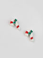 thumb Tiny Santa Stick Stud Earrings 0