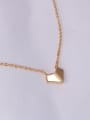 thumb Titanium With Gold Plated Simplistic Irregular Necklaces 0