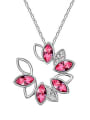 thumb Fashion Marquise austrian Crystals Pendant Alloy Necklace 4