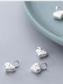 thumb 925 Sterling Silver With Silver Plated Cute Heart Charms 3