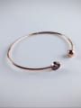 thumb 2018 Rose Gold Plated Opening Bangle 0