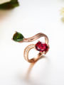 thumb Classical Gemstones Opening Cocktail Ring 2