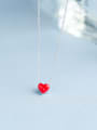 thumb Red Heart Necklace 1