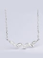 thumb 925 Silver Leaf Necklace 0
