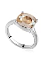 thumb Simple austrian Crystal Alloy Ring 1