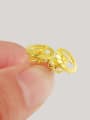 thumb Lovely Dolphin Shaped 24K Gold Plated Stud Earrings 2