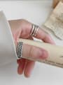 thumb 925 Sterling Silver With Antique Silver Plated Vintage Multiple rows beades   Free Size  Rings 1