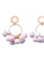 thumb Alloy With 18k Gold Plated Trendy Charm Earrings 3