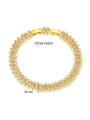 thumb Copper With Gold Plated Luxury Fringe Bracelets 4